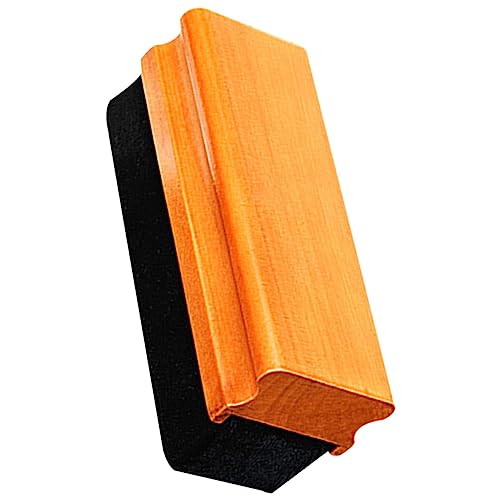 KONTONTY Vinyl Record Cleaning Tool Wood Handle Brush Record Brush Dust Free Cleaning