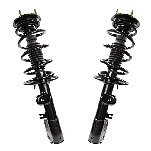 Image of Detroit Axle - AWD Front Struts & Coil Springs Rear Shock Absorbers Sway Bar Links Replacement for 2013-2019 Ford Explorer 3.5L - 8pc Set
