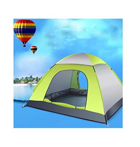 Ezone Instant Pop Up Camping Tent Waterproof 3-4 Person Camping Tent, Quick Set