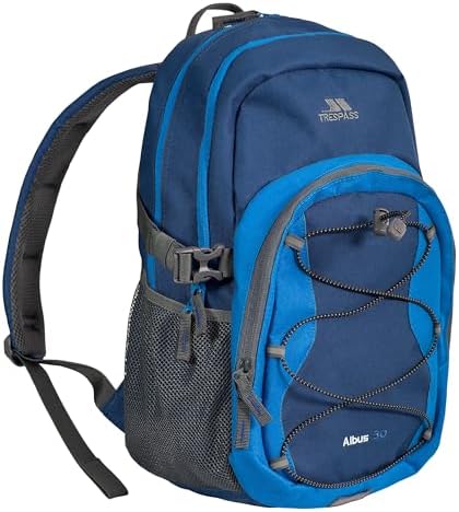 Trespass Albus Backpack Perfect Rucksack for School, Hiking, Camp...