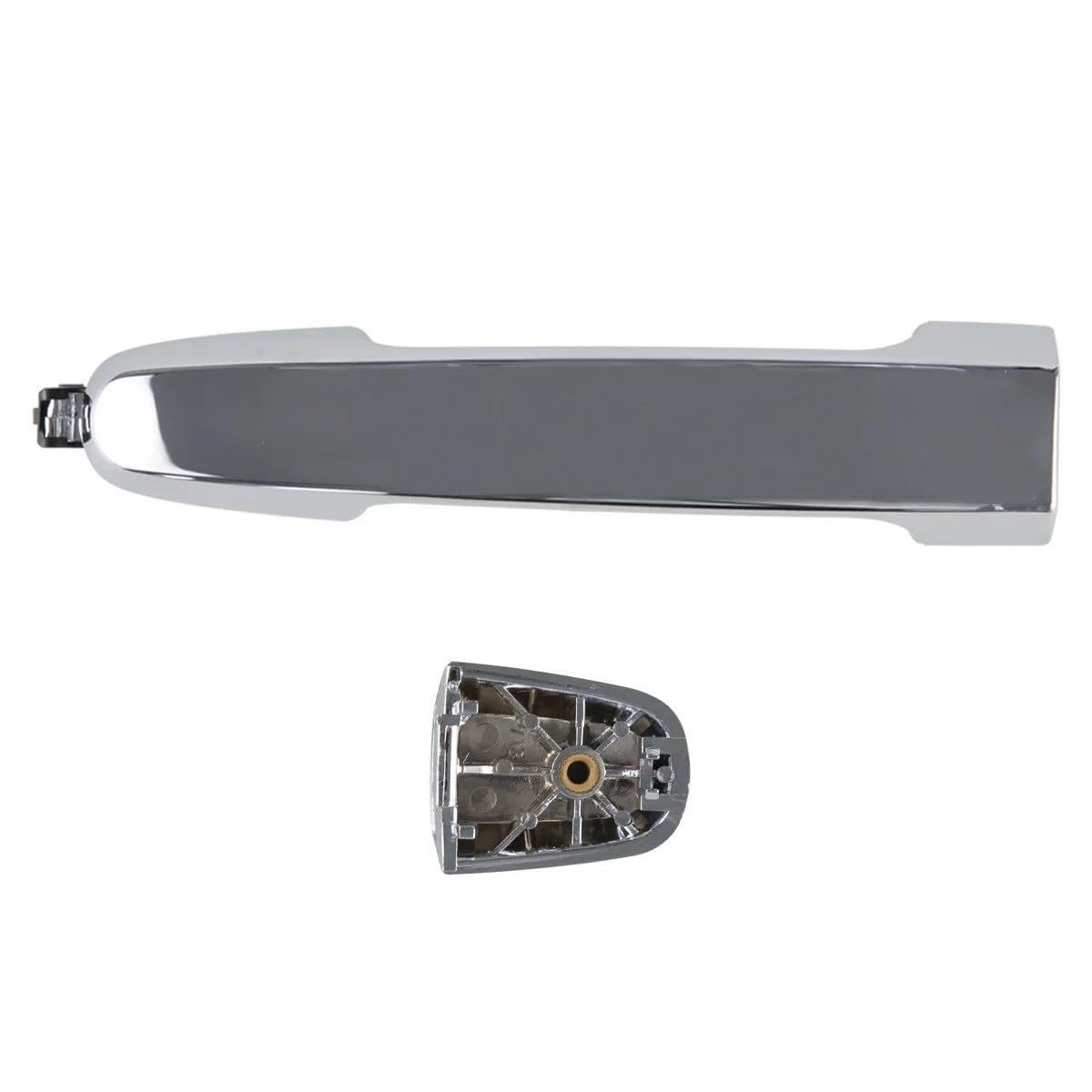 Reokip Rear Right For Toyota For Camry For Innova For Vios For Fortuner For Hilux For Vigo For Corolla For Matrix For Yaris 2005-2015 Exterior Outer Door Handle Chrome(Rear Right)