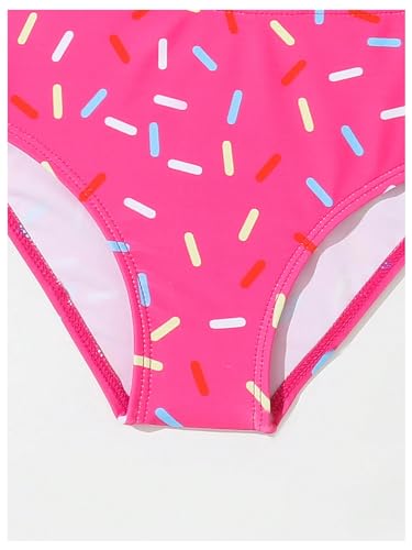 SOLY HUX Toddler Girl's Cute Swimsuit Ruffle Hem Bikini Tankini Set Two Piece Bathing Suits4