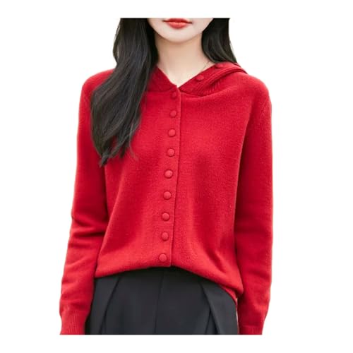 Cardigan à capuche homme en maille décontracté veste zippée manches longues