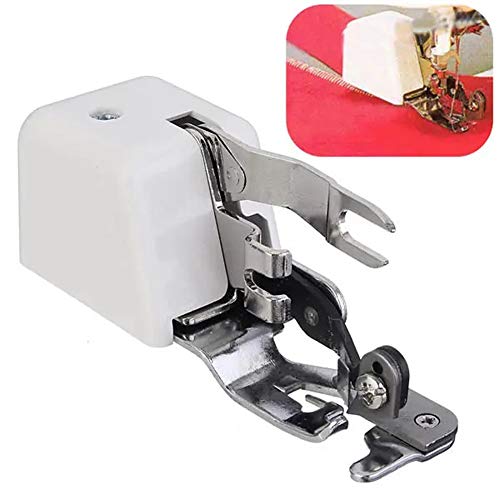 Pie prensatela corte y dobladillo para máquina de coser miniatura 5