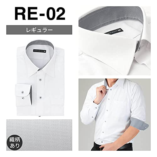 アトリエ 365 ワイシャツ 長袖 メンズ ニットシャツ ノーアイロン 形態安定 ビジカジ ビジネスシャツ ポロシャツ/sun-ml-sbu-1129-ats の商品画像 1