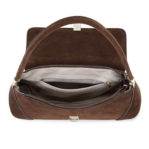 Vintage Suede Mini Hobo Tote