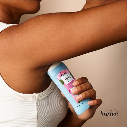 Suave Antiperspirant Deodorant For Women, Invisible, Underarm Deodorant, 48hr Odor & Wetness Protection, Long Lasting Powder, Sensitive Skin Deodorant Solid Stick, 1.2 oz (12 Bulk Pack) - image 5