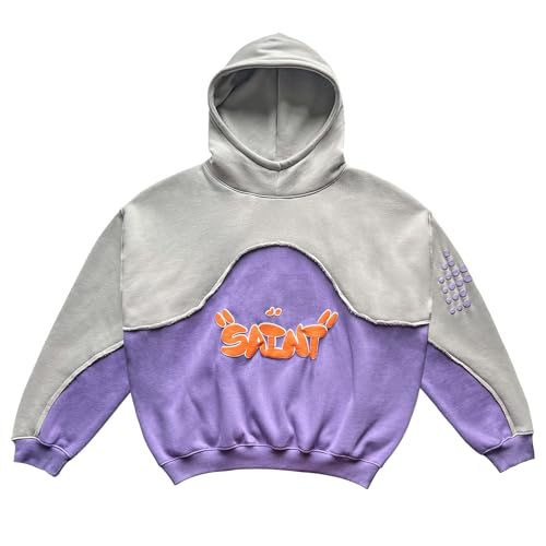 Men's 3D High Foaming Graphic Print Hooded Oversized Mix Special Color Long Sleeve For Unisex