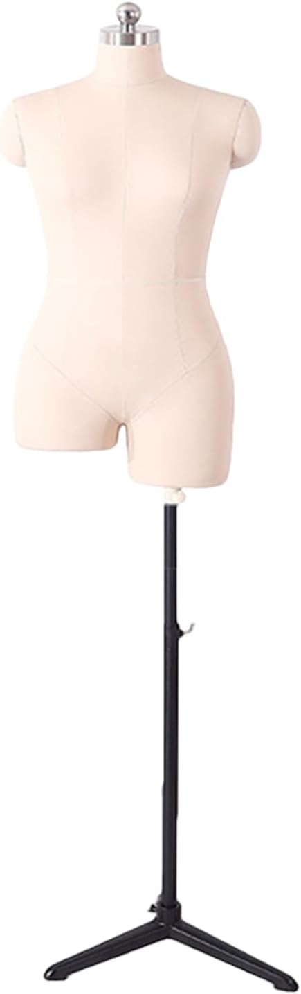 Mannequin Mannequin Body Mannequins Adjustable Dress Forms Female Dress Form Sewing Mannequin Adjustable Cast Iron Tripod 84 Yards