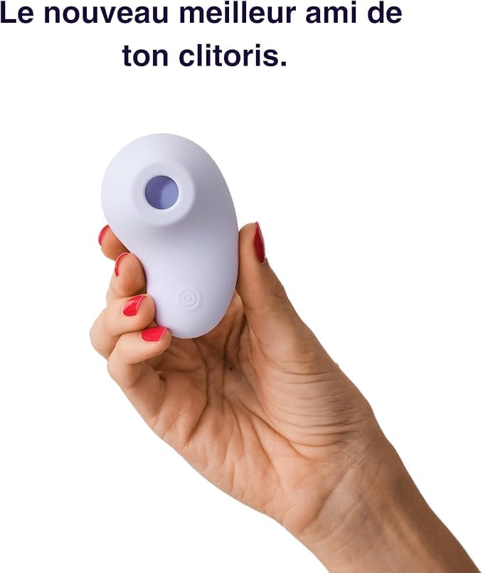 Mon Amour Stimulateur Succion Intime - 3 Vitesses 7 Fréquences Silicone | Stimulation sans contact, recharge magnétique, silicone doux ABS, étanche IPX7, 50-100 min autonomie, discret moins de 55 dB