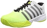 Abriebfeste DRAGGUARD-Zonen K-Swiss Performance Herren Hypercourt Express HB Tennisschuhe, Weiß (White/Neon Yellow/Black 170M), 49 EU