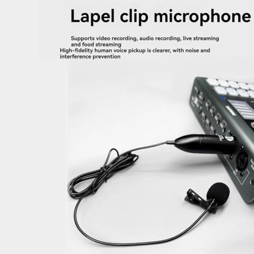 Microphone lavalier XLR pour éliminer les interférences en diffusion directe - 4