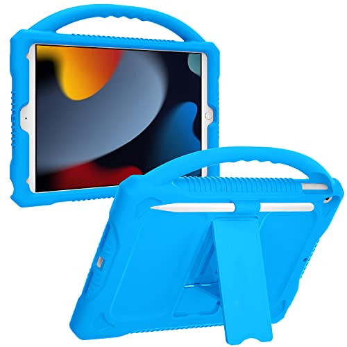 Coque Enfant Pour IPad 9/8/7ème Génération 10.2" - Avec Poignée (anti-choc) - Noir
