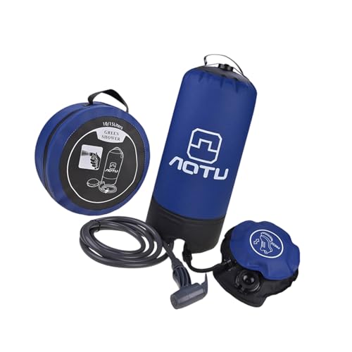 Douche solaire de camping 20L pliable et équipement de randonnée étanche