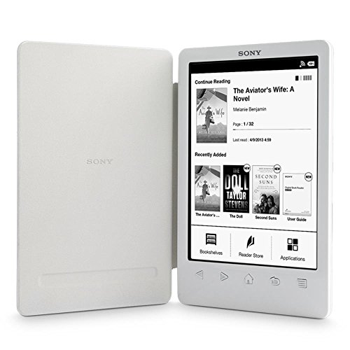 Sony PRS-T3 - E-Reader (15.24 cm (6'), E Ink Pearl, 758 x 1024 Pixeles, ePub, FB2, PDF, TXT, BMP, GIF, JPG, PNG, 2 GB) Color Blanco