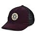ARIAT Round Patch Trucker Hat Burgundy