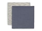 Jollein - Hydrofiele Multidoeken - (115x115cm) 2 pack - Hydrofiele doeken - Moonlight