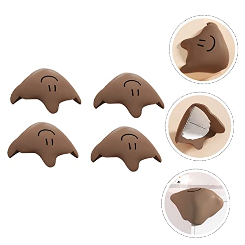 Protège angle bébé en gel de silice marron IMIKEYA pour table - 8