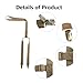 2PCS Clip and Pull Dressing Aid，Dressing Aid for Pants, Dressing aids for Disabled and Elderly, Seniors, Handicap People, Pregnant Women (Khaki)