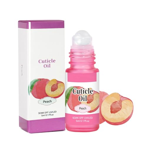 Aceite Cuticulas Uñas,Aceite Hidratante De Cutícula,Para La Reparación De Uñas Secas Y Agrietadas Y El Cuidado De Las Uñas.Cuidado Hidratante Y Fortalecedor Para Las,5 Ml (Pink)