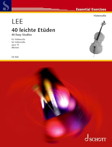 40 leichte Etüden: in der ersten Lage. op. 70. Violoncello. (Essential Exercises) für 15,00 EUR bei amazon.de Bild: 40 leichte Etüden: in der ersten Lage. op. 70. Violoncello. (Essential Exercises) für 15,00 EUR bei amazon.de