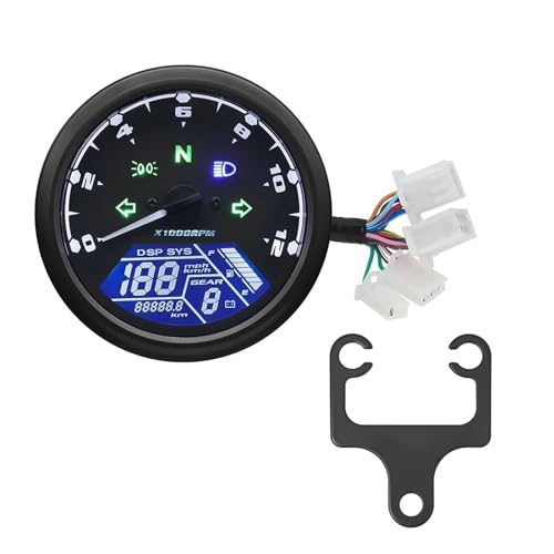 Compteur de vitesse étanche pour Cafe Racer idéal pour rouler sous la pluie en toute sécurité