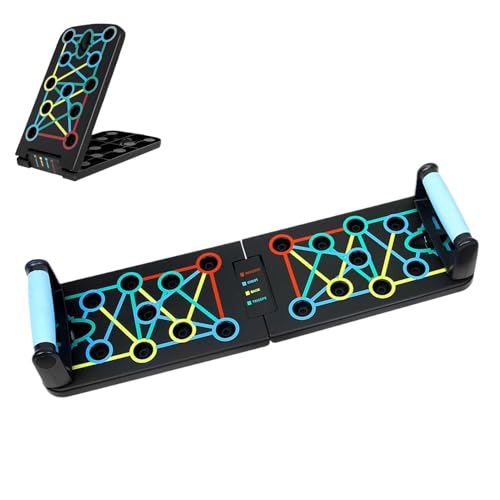 Système de pompes pliable avec poignées ergonomiques pour préserver les poignets