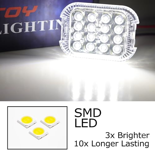 Lámparas LED Super Bright Xenon White para Ford Transit 2014-2024 miniatura 2