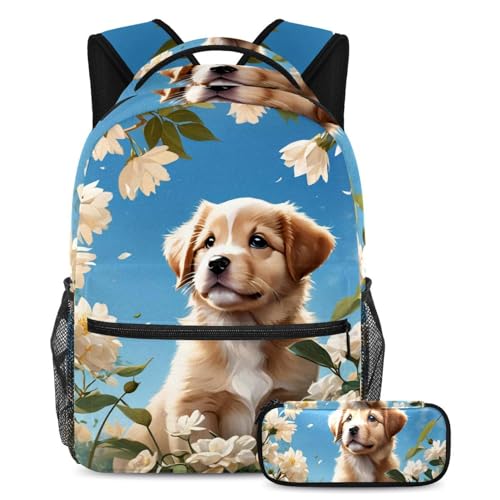 Saison scolaire joyeuse avec cet ensemble de 2 sacs d'école au motif tendre