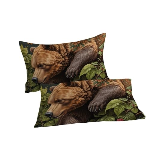 Ensemble housse de couette 3D facile à border avec fermeture - 7