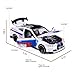 FLYKIRIN Toy Cars 1:32 M4 Diecast Cars - Light, Sound & Pull Back Function Model Cars- Zinc Alloy Car Model for Kids Who Love car Mechanics & Collecting Exotic Sports Car Toys (White)