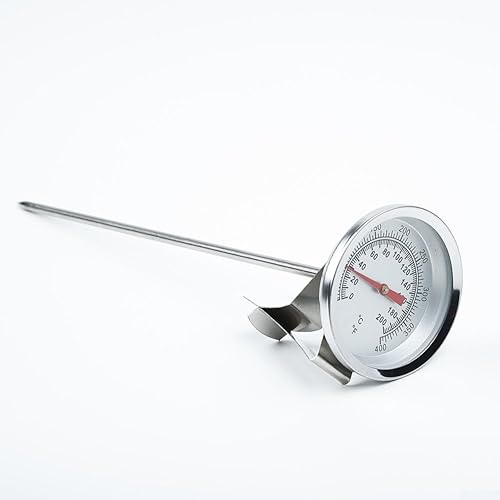 Miniatura 3 de Stainless Steel Cooking Thermometer -20 to 200C Oven and Grill Food Temperature Gauge for BBQ Meat with Probe