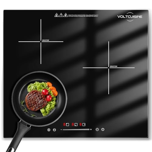 24-Inch Induction Cooktop with 3 Burners