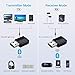 Janboo Bluetooth 5.0 Adapter for PC TV Car Stereo Sound System, Audio Transmitter Receiver 2-in-1, USB Bluetooth Aux Adapter 3.5mm,Turn a Non-Bluetoot Devices Into Bluetoot Devices, No Need to Drive