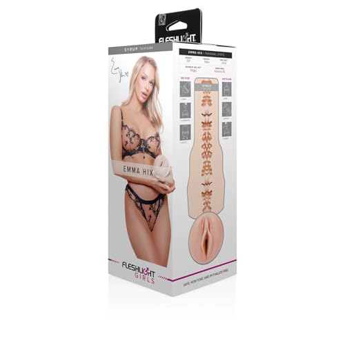 Fleshlight Male Sex Toys Emma Hix – Fleshlight Sex Toys, The Number One Male Masturbator for Men with Our SuperSkin Pocket Pussy Technology