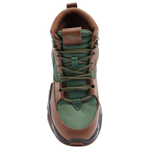 Champion Men's Bromad Lock Shoes Boots (Brown/Green, US Footwear Size System, Adult, Men, Numeric, Medium, 11)3