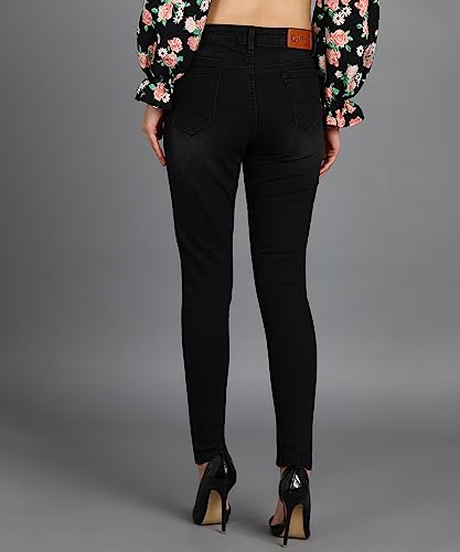 Image of Urbano Fashion Women's Skinny Fit High Rise Jeans