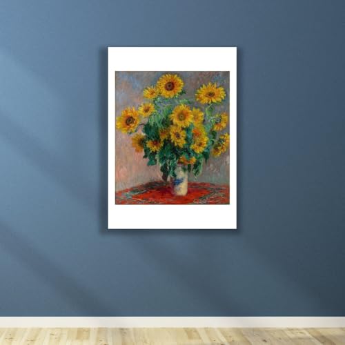 Claude Monet Tournesols grand format XL pour décorer votre salon