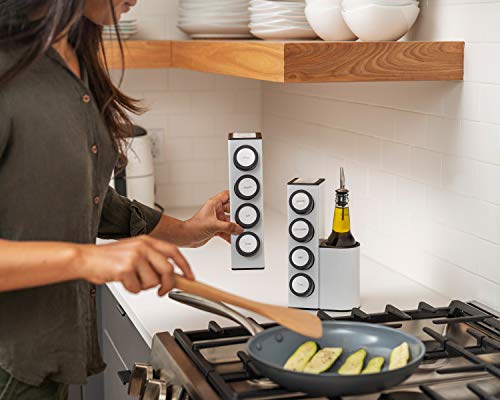 Prepdeck-Chef-Caddy-Spice-Rack-Seasoning-Oil-Organizer-Spice-Labels-Blank-Labels-Kitchen-Counter-Organization-and-Storage-Base
