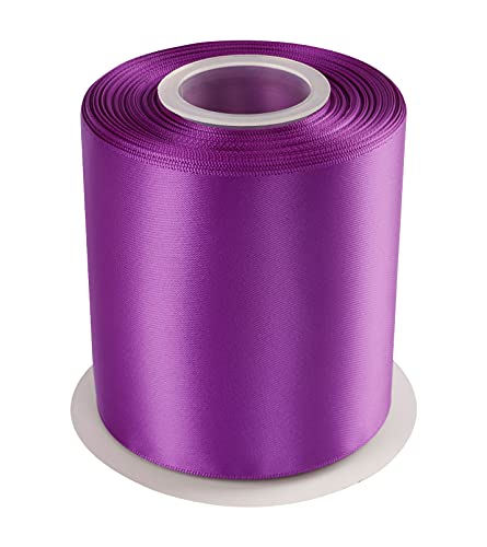 Joycrosso 100mm Double Faced Satin Ribbon 22 Meters-Roll Set for Chair Sash Gift Wrapping Party Favor Home Decoration Craft Supplies - Image 2