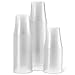 [100 Count - 5 Oz Cups] Settings Clear Disposable Plastic Drinking Cups Great For Juice, Water, Soda, Beer, Use At Party, Home, Office, Picnic, BBQ, Or Event, 1 Packs