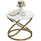 STABLE ET SOLIDE : Conçue en MDF et en métal, cette table basse est très solide et stable. De plus, sa surface est peinte afin de la protéger de l'eau et d'en faciliter l'entretien.