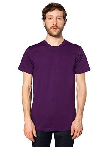 American ApparelMen's Unisex Fine Jersey Short Sleeve T-Shirt