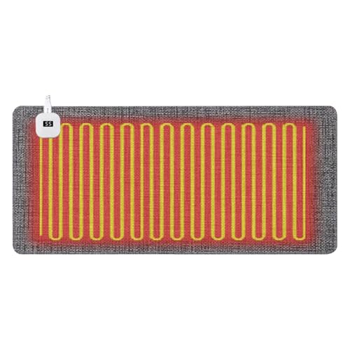 Tapis de bureau chauffant pour travailler au chaud dans votre appartement