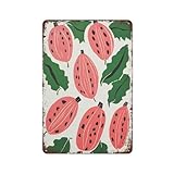 Poster Obstmarkt, botanische Kunst, Obstposter, Bauernhaus, Lagerhaus, Scheune, Metallplakette, neuartiges Warnschild, Retro-Metalldekoration, Posterschild, Gäste-Wanddekoration, Kunstschild, interess