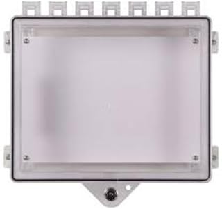 STI STI-7520 - NEMA 4X Polycarbonate Cabinet w/Key Lock - Clear