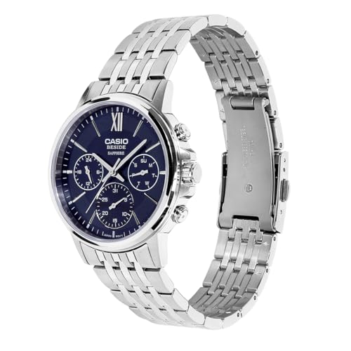 Image of Casio Enticer Men BMS-300D-2AVDF Analog Silver Watch Men (A2541)