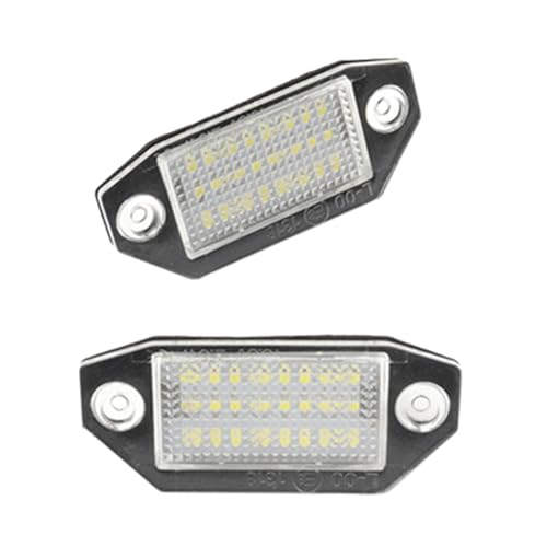 Iluminación de matrícula LED de 12V resistente para Mondeo MK3 de 2000 a 2007 2
