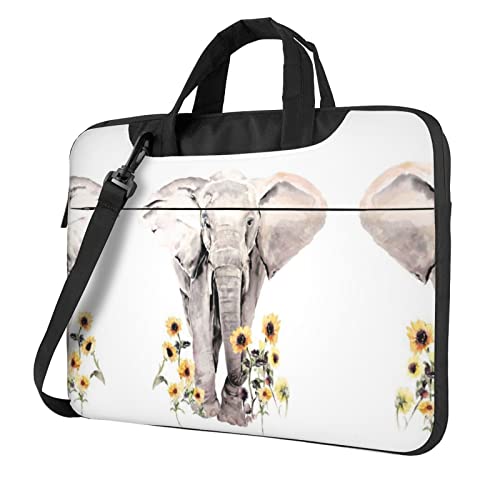 Sacoche à bandoulière pour ordinateur 13/14 pouces avec motif avion chic