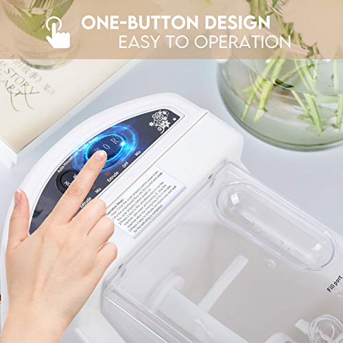 【US Stock】Electric Pasta Noodle Maker with 9 Multi-Functional Shapes, Automatic Noodle Pasta Machine Make Noodles In 10 Minutes, One-key Automatic Operation For Home Kitchens